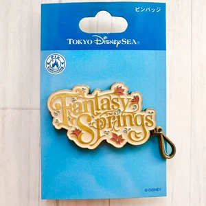 Tokyo Disney Sea Fantasy Springs Logo Pins in Stock Japan Exclusive in Stock - Picture 1 of 13