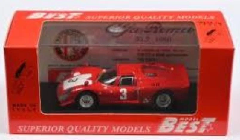 BEST 9115 ALFA ROMEO 33.3 1968 IMOLA 1968 VACCARELLA - 1:43 - Immagine 1 di 1
