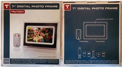 Vintage Trutech 7" Digital Photo Frame – NEW IN BOX – Rare Find! - Image 1 of 4