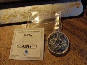 American Mint Cuvil War $5 Coin Vintage 2001 - Picture 1 of 5