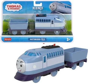 Thomas & Friends Motorised Trackmaster. Master Kenji Train Engine, Multicolor - Picture 1 of 6