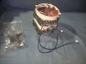 Noctua NH-D14 CPU Cooler Tower Socket 1366 Intel Processor Dual Fan - Imagen 1 de 7
