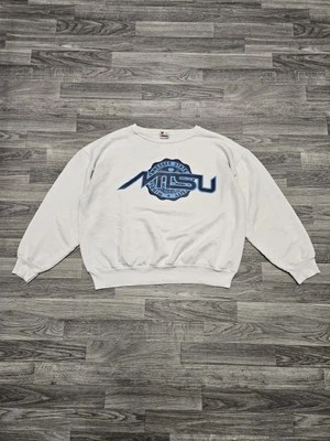 Sudadera De Colección Años 90 Middle Tennessee State University MTSU Cuello Redondo Grande Foto 1 de 4