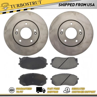 Kit de pastillas de freno delanteras OE para Kia Rondo 2007-2011 2,4 L Foto 1 de 2