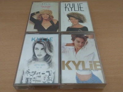 Kylie Minogue Let's Get To It, Rhythm of Love, Enjoy Yourself, Kylie Cassettes - Image 1 of 4
