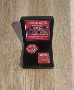 Charlton Athletic League One Play-off Winners 2025 Limited Edition Badge Set 1 - Picture 1 of 2