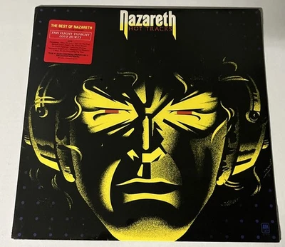 Nazareth-Hot Tracks(Best Of)-ORIGINAL 1977 US A&M LP-SEALED w/Hype Sticker! - Image 1 of 2