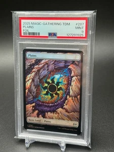 2025 Magic the Gathering, Tarkir - Plains DragonEye Foil #287 PSA 9 - Picture 1 of 2