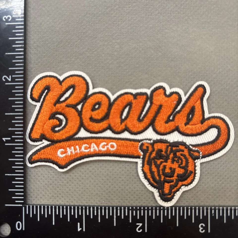 CHICAGO BEARS HIERRO SOBRE PARCHE BORDADO Foto 1 de 1