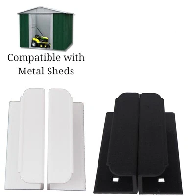 ETECH4US 2x Replacement Door Handles Compatible with Yardmaster Outsunny Metal Shed UK