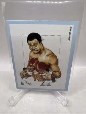 1991 Victoria Gallery Boxing Champions (Red Back) Larry Holmes #16 - Image 1 of 2