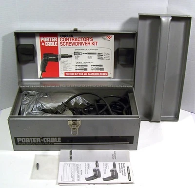 Driver de drywall Porter Cable 6645 EHD velocidade variável inversão com estojo - Imagem 1 de 4