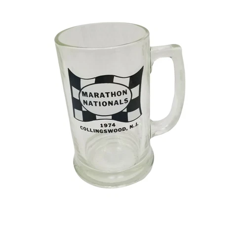 1974 Marathon Nationals Racing Mug Collingswood New Jersey Auto Stockcar Drag Cover