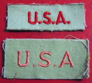 USA U.S.A. WW2 era uniform badges - Picture 1 of 2