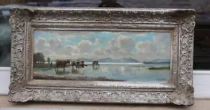 Josef Rolf Knobloch (1891-1964) - Kuhweide am Chiemsee Bayern - Wolken - Gemälde - Picture 1 of 12