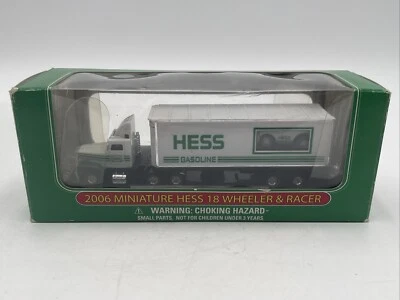 Camión miniatura Hess 2006 coleccionable 18 ruedas y corredor nuevo en caja Foto 1 de 4