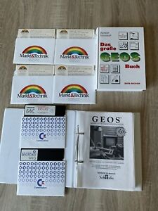 C64 Original Software GEOS Set , DataBecker ,Markt und Technik