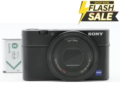 [C] Sony Cyber-Shot DSC-RX100 20.2MP Compact Digital Camera W/Battery Japan - Image 1 of 4