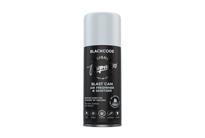 Designer Fragrances Blast Spray Can Car,Home Air Freshener Blackcode 400ml • 9.83€