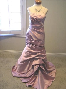NUEVO SIN ETIQUETAS Alexia ocasión graduación formal fiesta social vestido cóctel rubor rosa 10 - Imagen 1 de 6