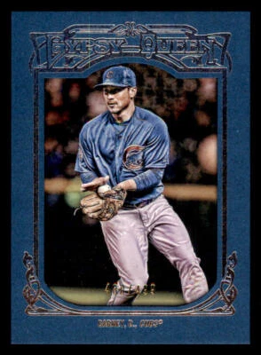 2013 Topps Gypsy Queen Framed Blue #341 Darwin Barney /499 - Image 1 of 2