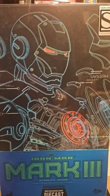 Hot Toys Iron Man Mark III Stealth Mode - MMS 314D-12 diecast 1/6 scale figure - Immagine 1 di 4
