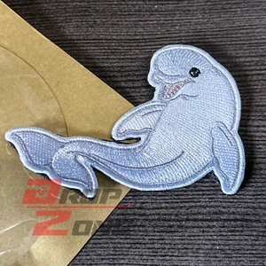 PDW Hvaldimir Moral Parche TAD MOTUS Ballena Beluga Prometheus Diseño Werx - Imagen 1 de 2