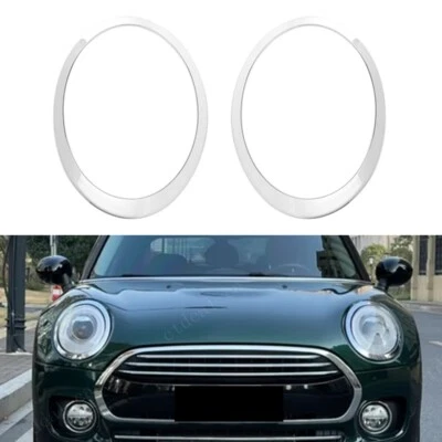 Пара хромированных накладок на кольцо отделки фар L+R для Mini Cooper Clubman F54 2014-2019 - Изображение 1 из 4