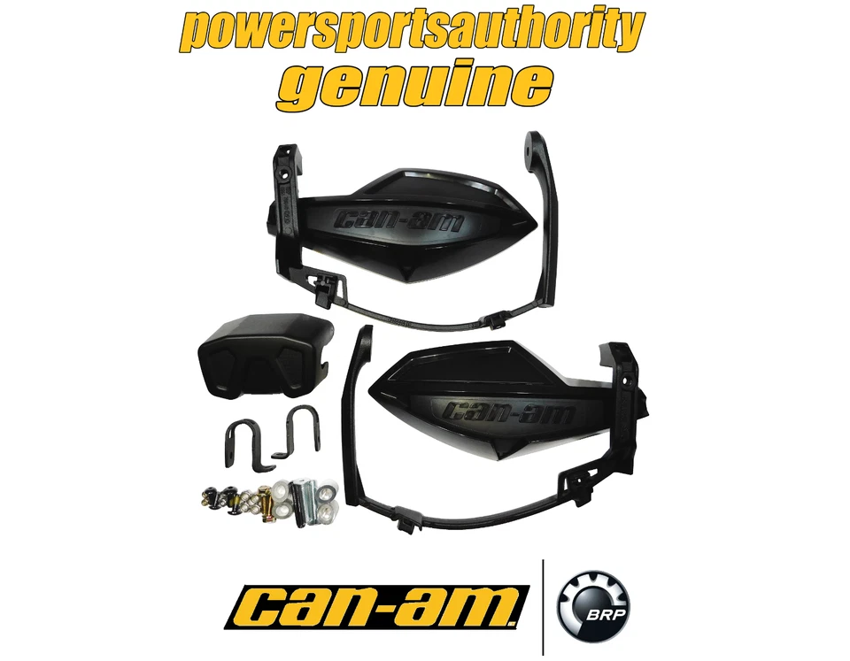 Can-Am Outlander Renegade 2013-2024 OEM protector de mano izquierda/derecha/soporte negro C90 Foto 1 de 1