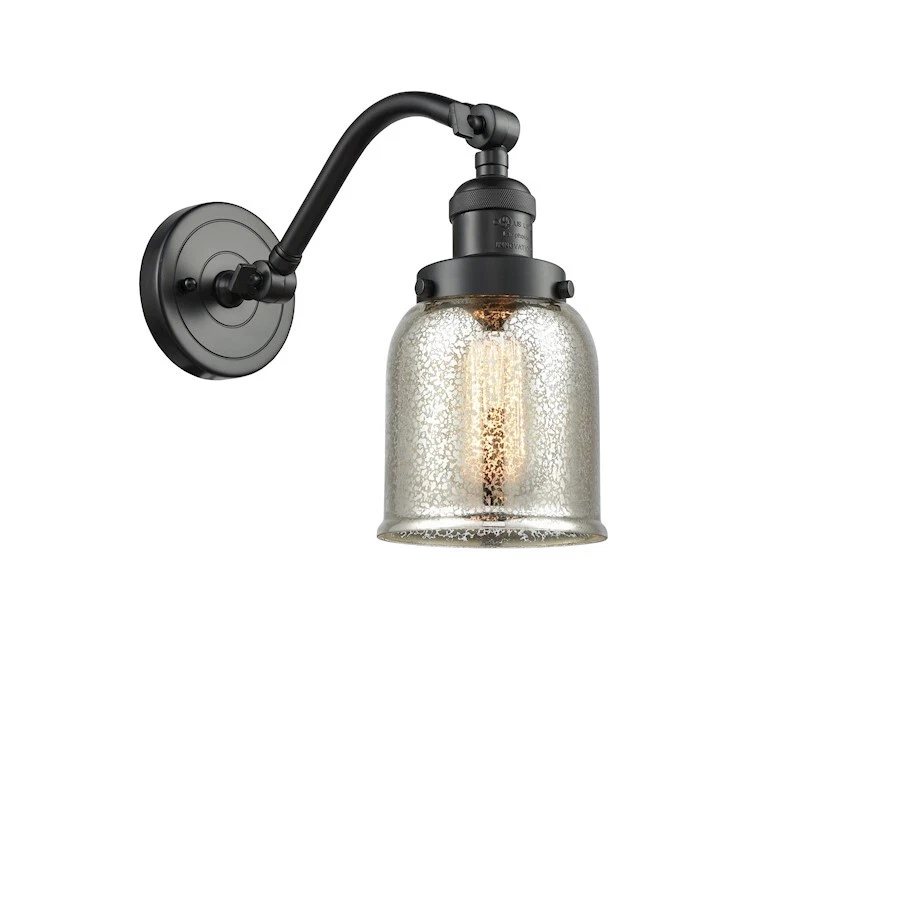 Aplique de 1 luz Innovations Small Bell, ámbar/bronce/mercurio - 515-1 W-OB-G58 Foto 1 de 1