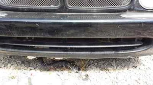 1998 99 00 01 02 2003 JAGUAR XJ8 XJR VANDEN PLAS FRONT BUMPER LOWER GRILLE BLACK - Picture 1 of 4