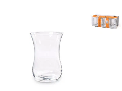 Pasabahce Set 6 Bicchieri Turkish Coffee In Vetro Trasparente