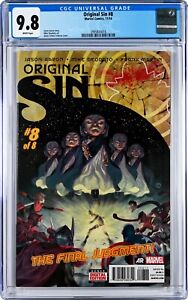 Original Sin #8 CGC 9.8 (Nov 2014, Marvel) Jason Aaron story, Nick Fury, Watcher