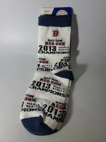 MLB Boston Red Sox Baseball Socks Size Youth 1-5 NEW Cover