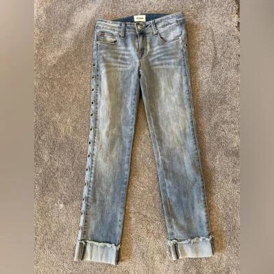 Hudson Light Wash Stretch Blue Denim Jeans Size 14  - Image 1 of 4