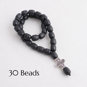 Orthodoxes Gebetsseil, natürliche Weihrauch Gebetsperlen, Komboskini 30 Perlen - Bild 1 von 3