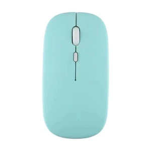 Wireless Bluetooth mouse Portable mute Rechargeable for PC ipad Mac Windows Work - Picture 1 of 14