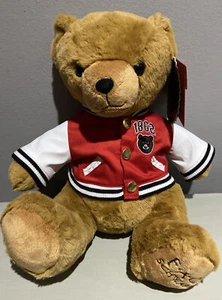 FAO Schwarz 1862 Varsity Jacket Anniversary Soft Plush Teddy Bear Toy 12 Inches - Picture 1 of 5