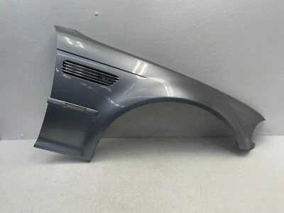 2001-2006 BMW M3 E46 Front Right Pass Fender Shell Cover Panel Gray 1566 OEM - Image 1 of 4