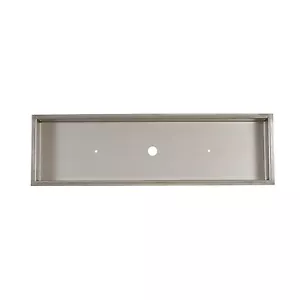 Pan26x7: acero inoxidable 26""x7""x2"" sartén/inserto quemador de alta resistencia calibre 18 - Imagen 1 de 6