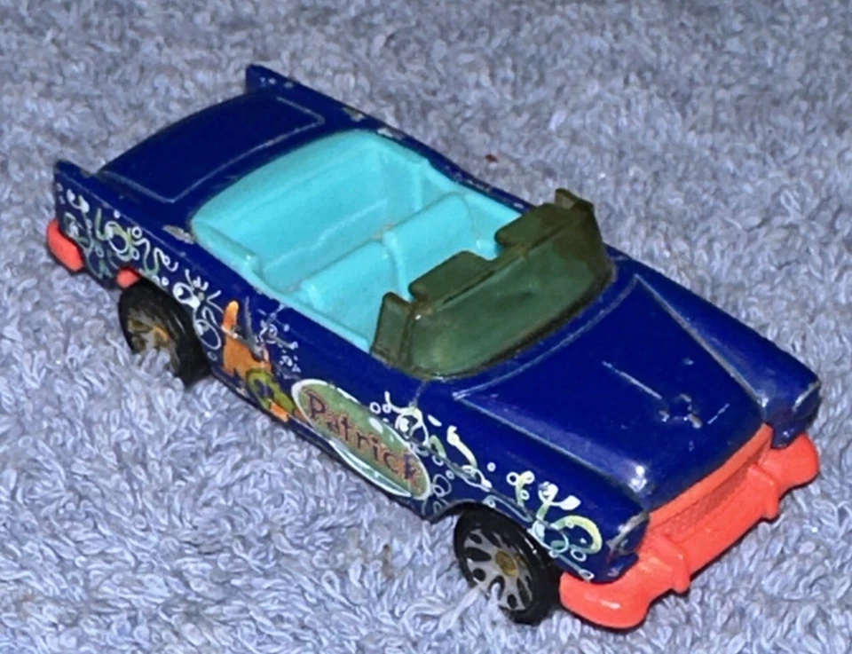 Patrick Purple 1955 Chevy Bel Air Car SpongeBob  1998 Mattel Matchbox - Image 1 of 4