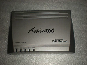 Actiontec USB Ethernet DSL Modem GT701R ONLY NO POWER ADAPTER - Picture 1 of 8