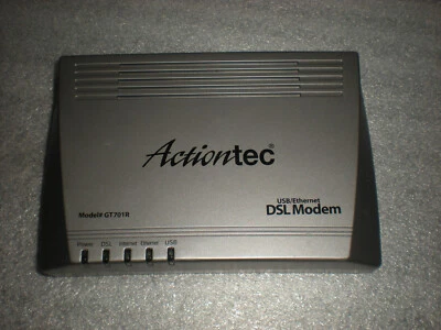 Actiontec USB Ethernet DSL Modem GT701R ONLY NO POWER ADAPTER - Image 1 of 4
