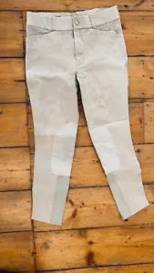 ARIAT REITHOSE * Gr. 14 JUGENDLICH hellbraun * sehr guter Frontreißverschluss #205 - Bild 1 von 3