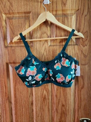 Womens 42D~44C~Auden Bra/1X~NWT~Lightly Lined~Soft~VERY Pretty,Delicate Looking - Image 1 of 4