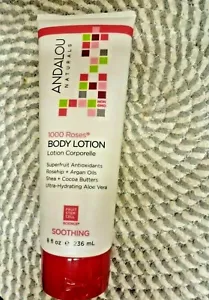 ANDALOU NATURALS~~1000 ROSES~~SOOTHING BODY LOTION 8 OZ SEALED!  R5-E88 - Picture 1 of 2