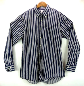 Peter Millar Shirt Mens L Blue Stripe Long Sleeve Casual Button Down - Picture 1 of 6