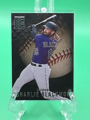 2022 Capstone Baseball Luxury Suite Charlie Blackmon #160 - Colorado Rockies  - Image 1 of 2