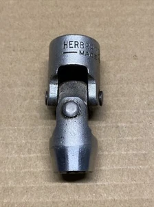Vintage Herbrand 1/2" 12 Point Universal Joint Swivel Socket, No. S-316 - Picture 1 of 4