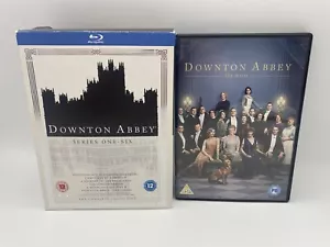 DOWNTON ABBEY Seasons 1-6 Complete Collection Blu Ray + The Movie Dvd - Foto 1 di 20